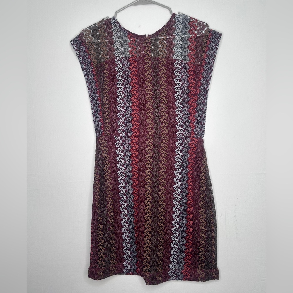 Kazo Multicolor Lace Mini Dress women’s Size S, Elegant, Excellent Condition(E1)
